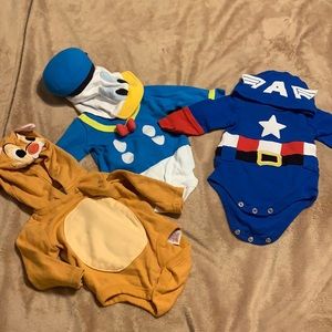 Disney Character Body Suit Bundle Captain America